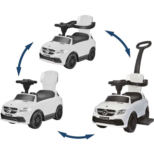 Buddy Toys BPC 5210 Trăgaci 3 în 1 Mercedes Benz,87 x 49 x 93 cm, de la 1,5 ani