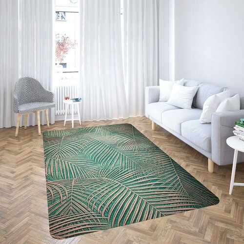 Domarex Memory-Schaum-Teppich Luxury Palms, 120 x 160 cm