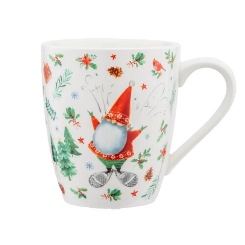 Altom Porcelanasti lonček Winter Gnomes B 400 ml