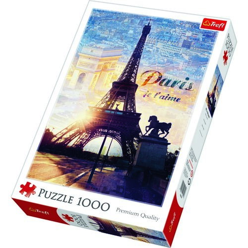 Trefl Puzzle Paříž za úsvitu, 1000 dílků
