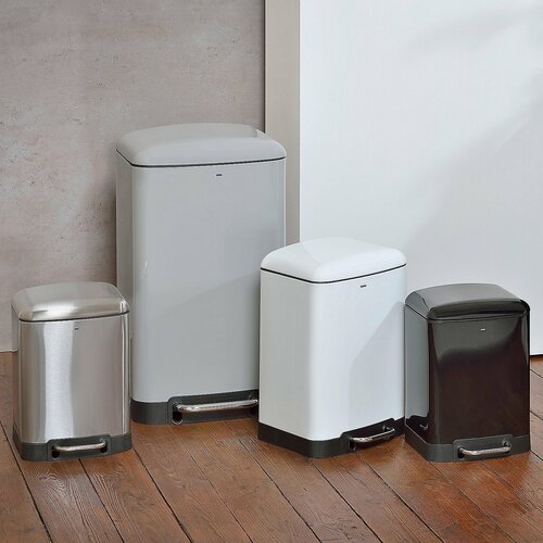 Coș de gunoi Kela DAVINO 12 l,gri închis