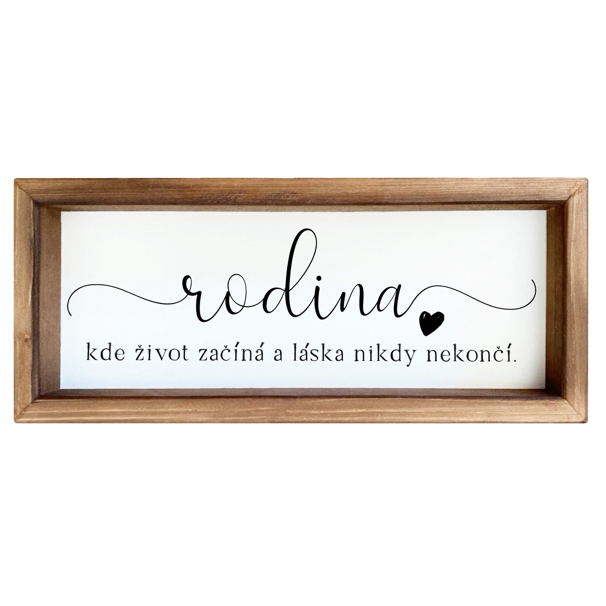 Bohemia Gifts Dekoračný obrázok - Rodina, 15 x 42 cm