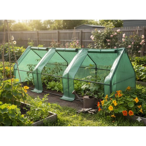 Szklarnia ogrodowa foliowa do warzyw 295 x 95 x 95 cm