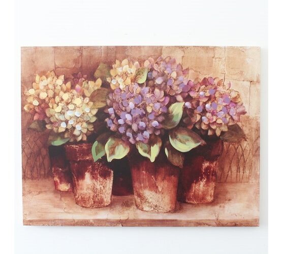 Obraz kvety, viacfarebná, 60 x 80 cm
