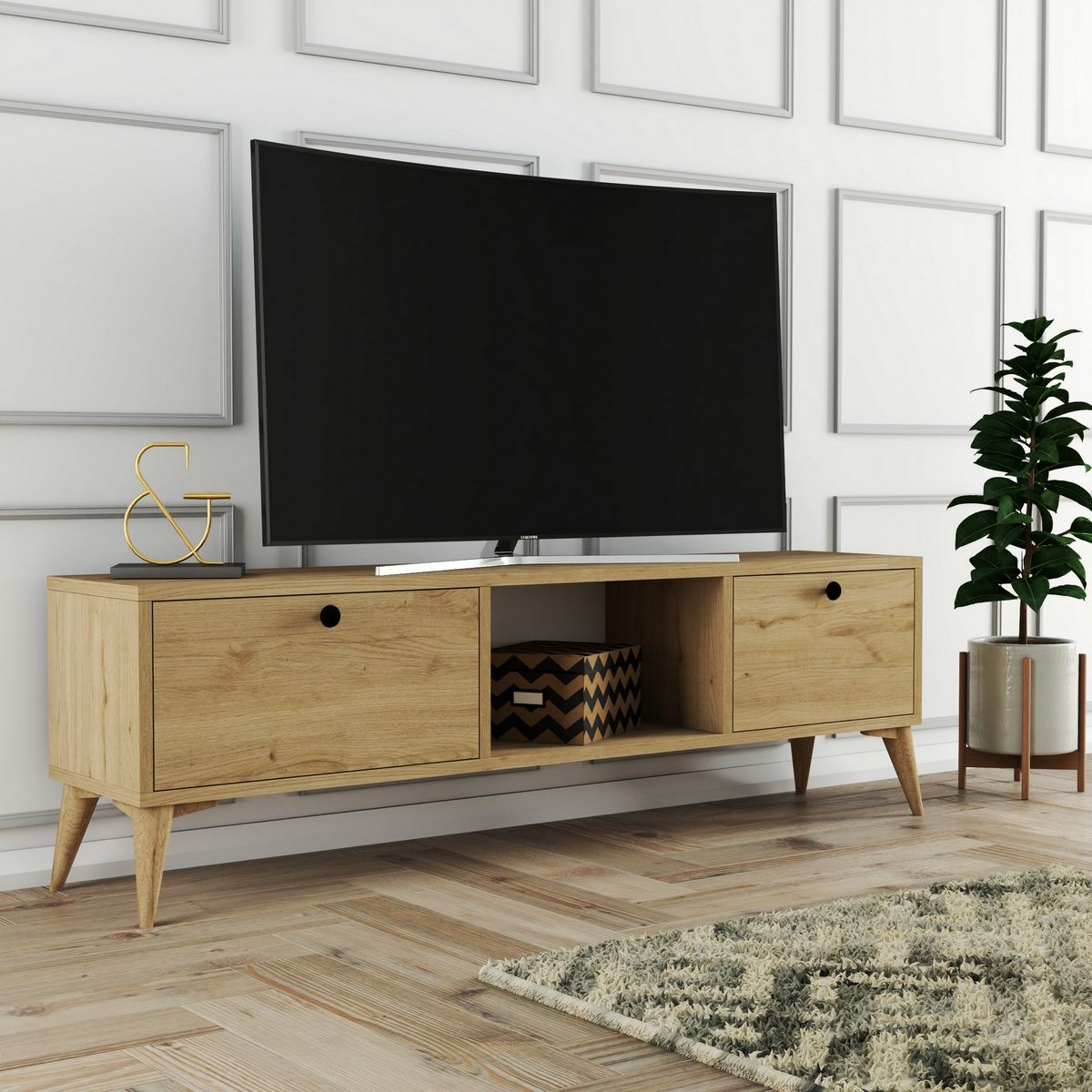 Televízny stolík Siena Oak