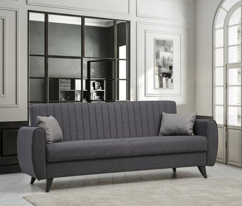 Kanapa rozkładana Alkon 3 Dark Grey
