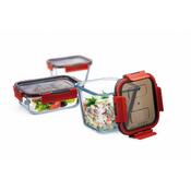 Simax 7636/L szklany pojemnik z pokrywką typuklik-klak, 1,35 l