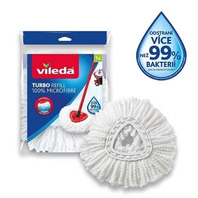 Vileda TURBO Classic Ersatz für Mopp Easy Wring & Clean