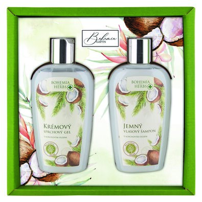 Bohemia Gifts Zestaw kosmetyczny Olej kokosowy
