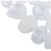 Spirella Suport antiderapant pentru cadă GALETS, transparent, 99 x 39 cm