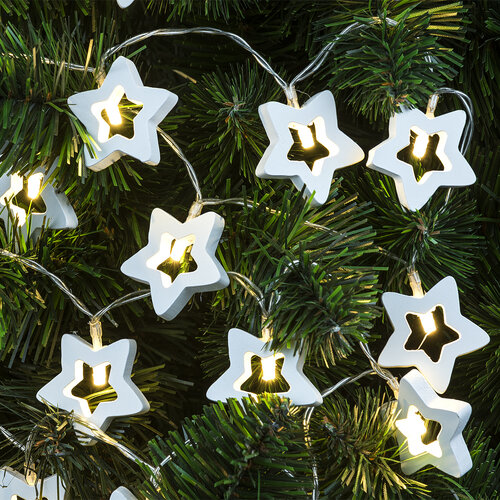 Lanț luminițe decorativ Stars, 20 LED