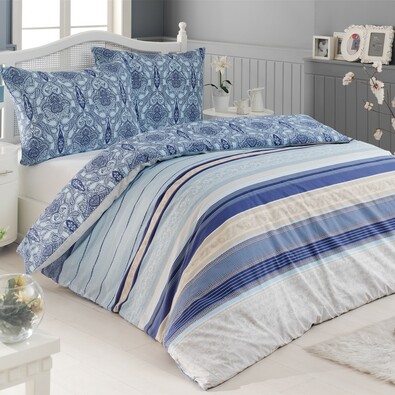 Lenjerie de pat din crep Aras, 140 x 220 cm, 70 x 90 cm