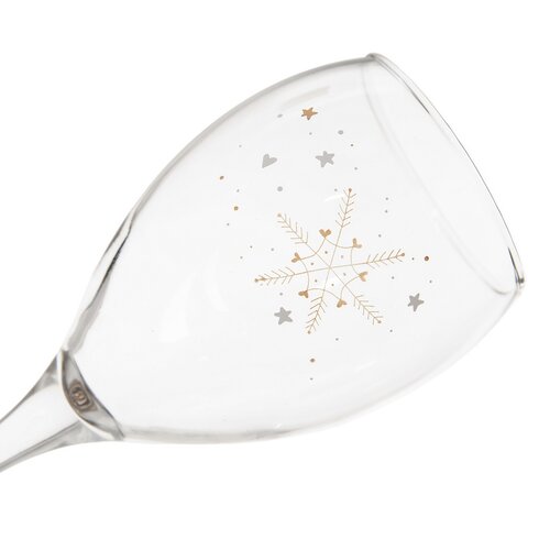 Orion Weinglas-Set Schneeflocke 0,35 l, 6 St.