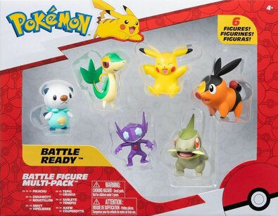 Set mit Pokémon Figuren, 6 Stück