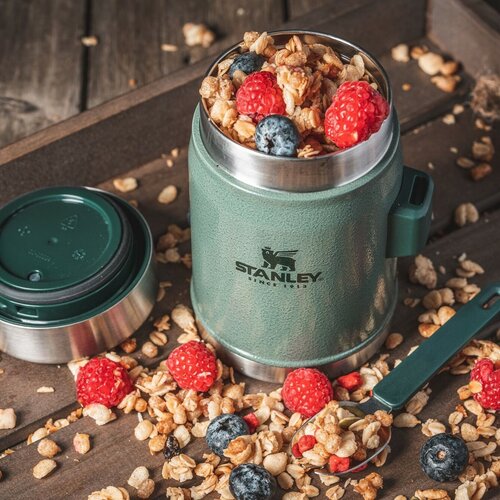 Stanley Jedálenská termoska Legendary Classic Food Jar 400 ml Hammertone Green