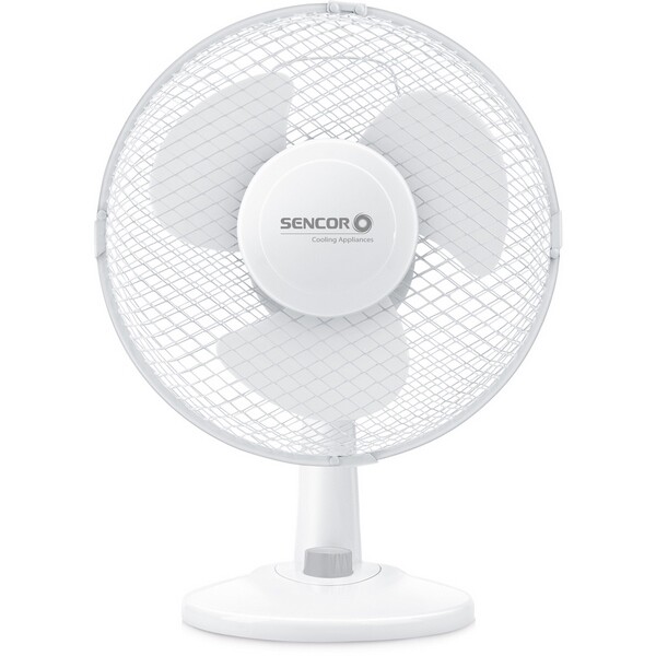 Sencor SFE 2327WH asztali ventilátor, fehérszínben
