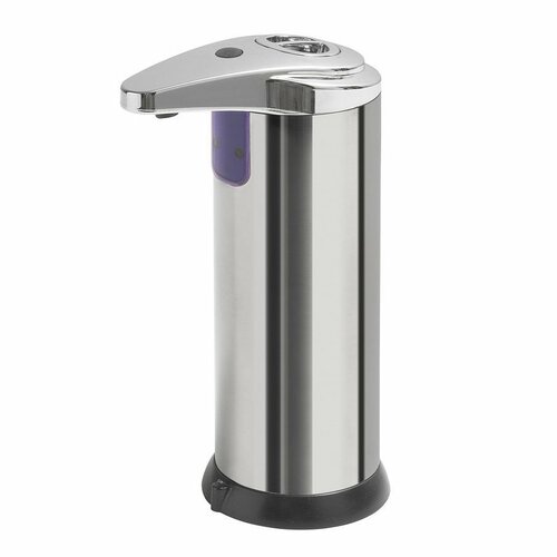 GEDY 2293 Brezkontaktni dozirnik za milo zapostavitev, 240 ml, nerjaveče jeklo