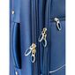 Pretty UP Cestovní textilní kufr malý, 20", modrá
