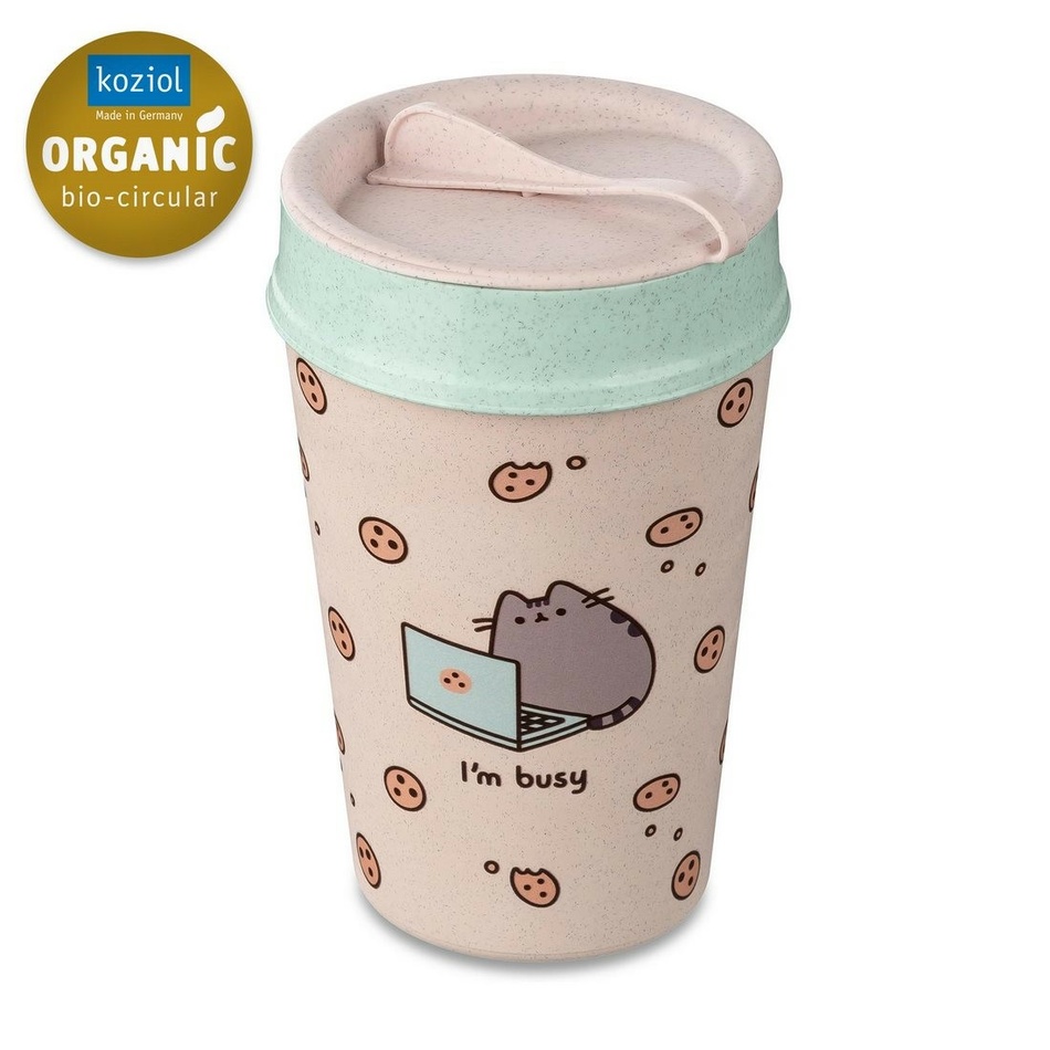 Koziol Termo hrnček PUSHEEN 400 ml, ružová