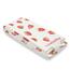 New Baby Covoraș de călătorie pentru schimbareBasic Straw berry, 40 x 59 cm
