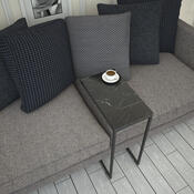 Приставний столик Callen Black Marble