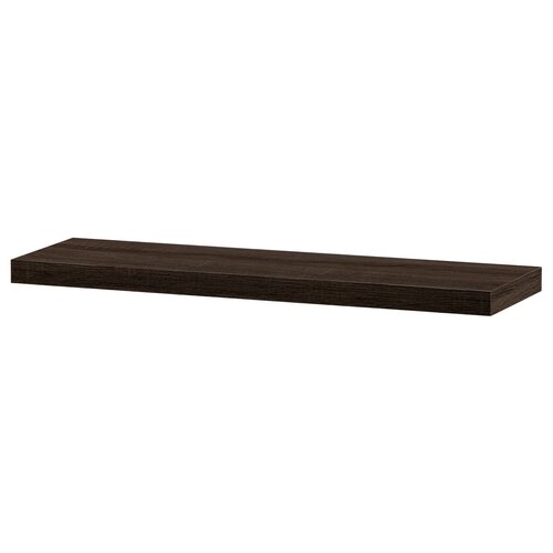Wandregal 80 cm, Wengebraun  ,