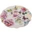 Porcelanový plitký tanier Roses, 27 cm