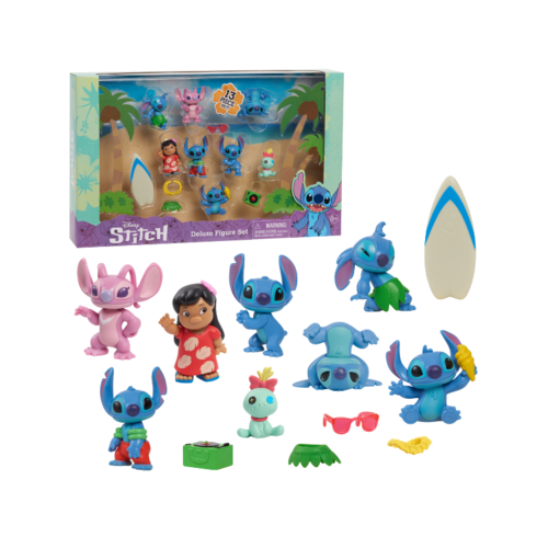 Stitch Deluxe figurák szett