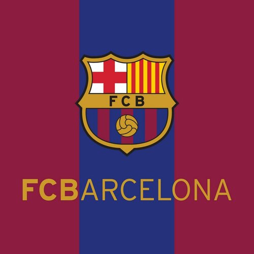 Vankúšik FC Barcelona 01, 40 x 40 cm