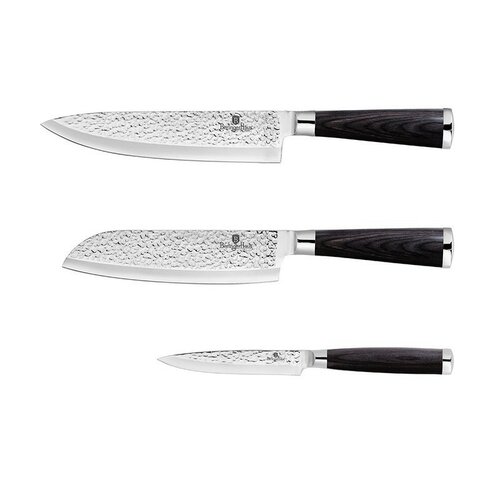 Set cuțite oțel inoxidabil 3 buc. Berlinger Haus Primal Gloss Collection Santoku