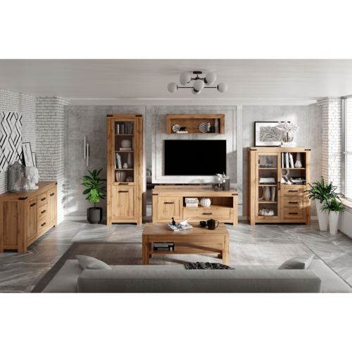 Fernsehschrank MORATIZ, Eiche Wotan