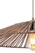 Lampa wisząca Conic, brązowy
