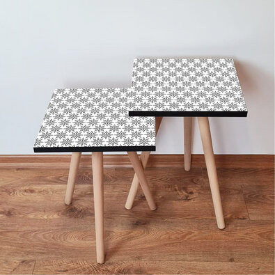 2SHP Black kisasztal szett, 2 db