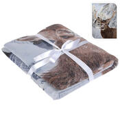 Deka Home & styling Deer snow, 140 x 160 cm
