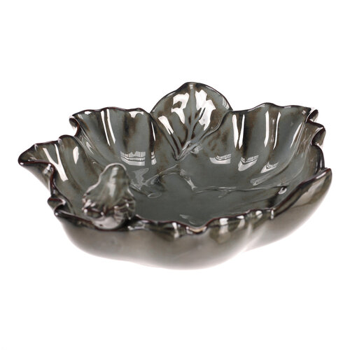 Поїлка для птахів Лист, 26 x 26 x 7 см