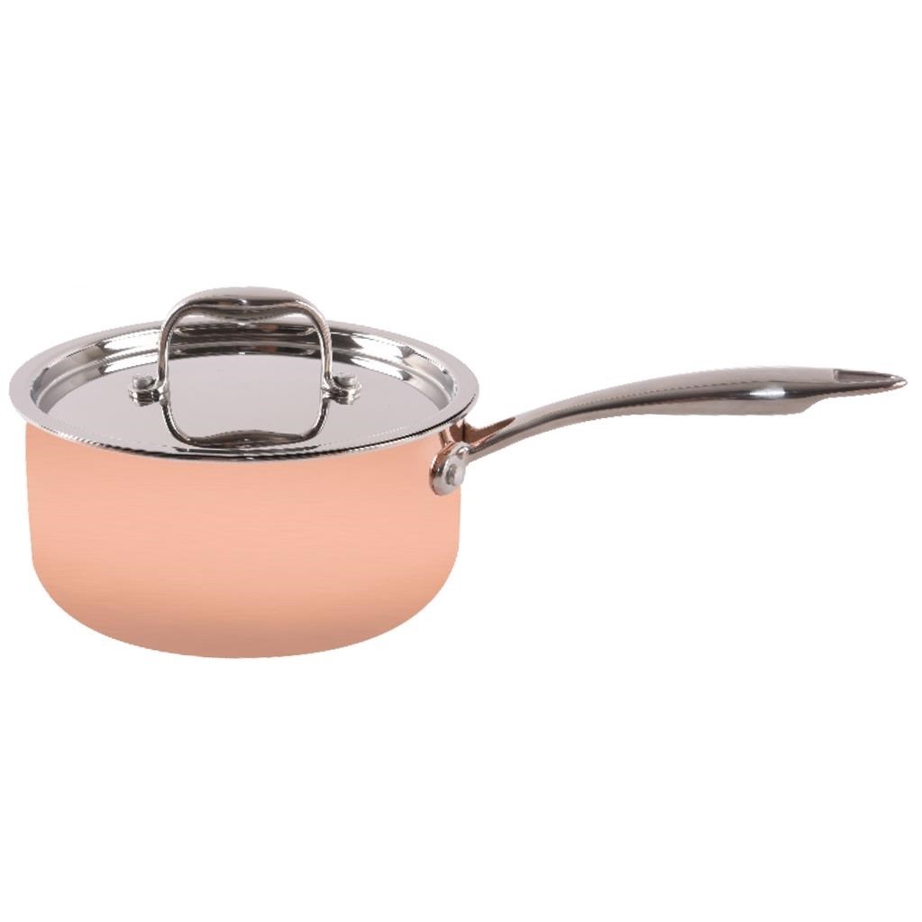 Orion Medená rajnica s pokrievkou Morreti Grande, 18 cm