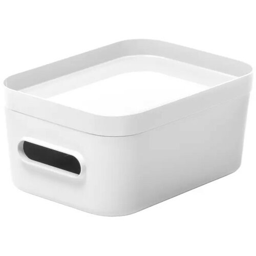 SmartStore Úložný box Compact S, 1,5 l, bílá