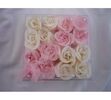Dekoratívne mydlovej kvety ružové