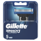 Gillette Náhradní hlavice Mach3 Turbo, 5 ks