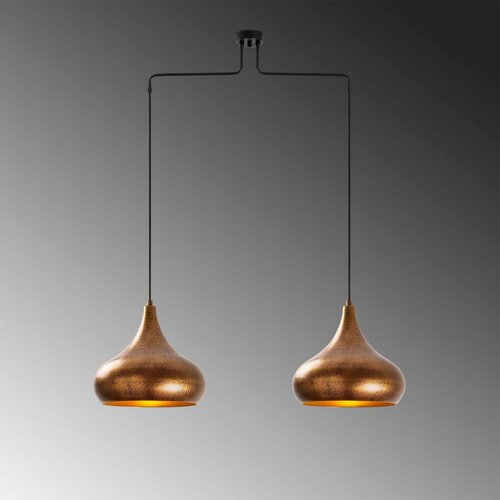 Lampa wisząca Muba - 11551, miedziana