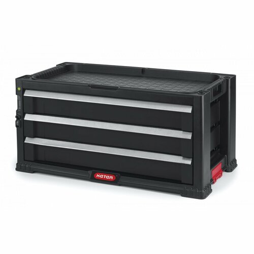 Keter omarica s 3 predali, črna