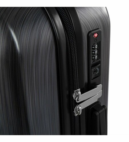 Compactor Kabinno prtljago Cosmos S, 55 x 20 x 40cm, temno siva