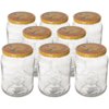 Orion Set of preserving jars with lids Med mix0.77 l, 8 pcs