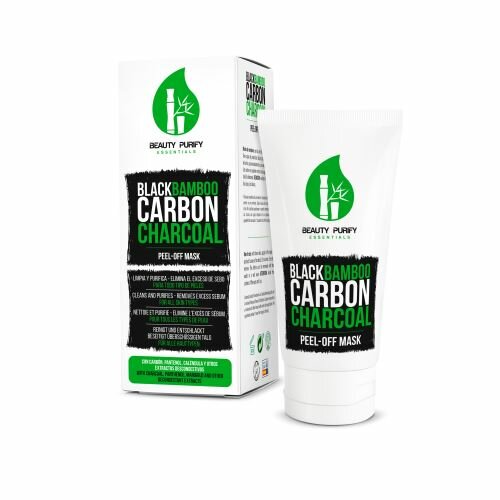 Obrázok DIET ESTHETIC Black Bamboo Carbon Charcoal Peel-Off Mask Čistiaca maska 50ml