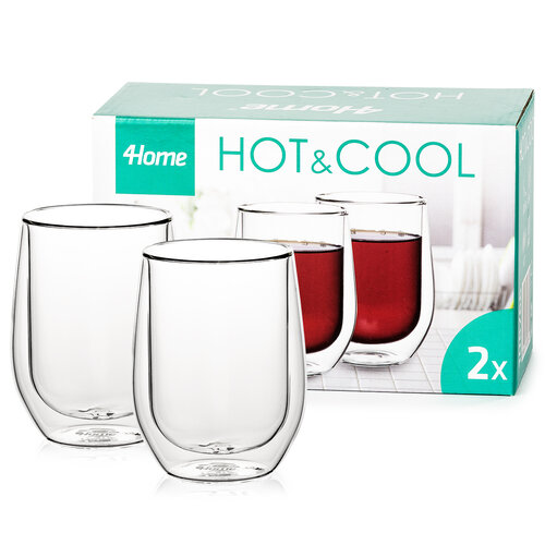 4Home Termo sklenice Classic Hot&Cool  300 ml, 2 ks