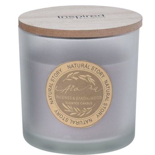 Свічка в склі Natural story Incense &  Sandalwood