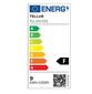 Tellur WiFi E27 Smart żarówka, 9 W, ciepła biała