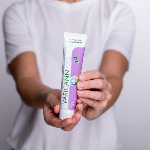 Annabis Varicann Q10 gel za utrujena stopala 75 ml