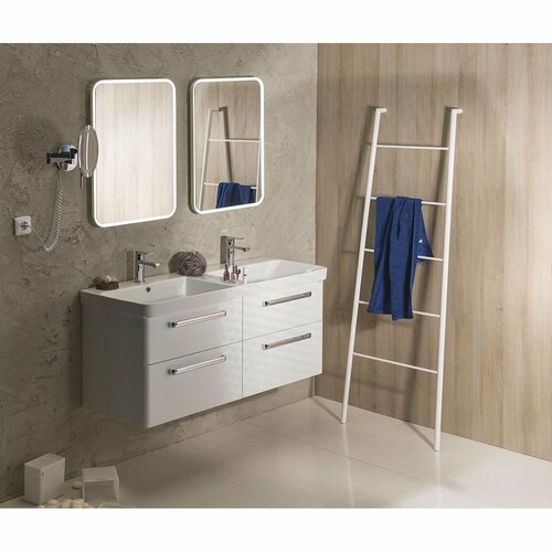 SAPHO SE101 Sega uscător de prosoape 55 x 170 x 7cm, alb mat