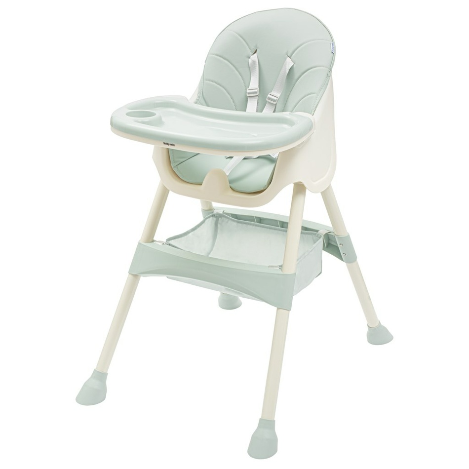 Krzesło do jadalni Baby Mix Nora zielone, 51 x 43x 27 cm